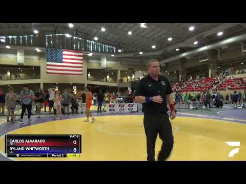 195 Lbs Champ. Round 1 - Carlos Alvarado, OK Vs Ryland Whitworth, CA 8ec9