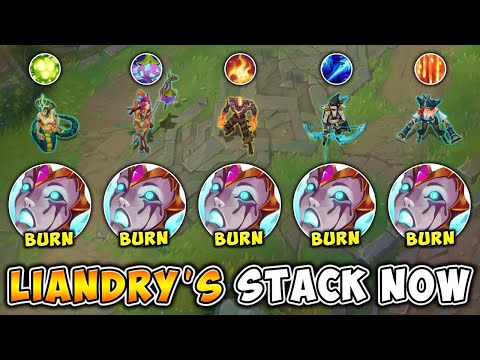 WE STACKED 5 LIANDRYS ON ONE TEAM (15 COMBINED BURNS) FT. PANTSAREDRAGON