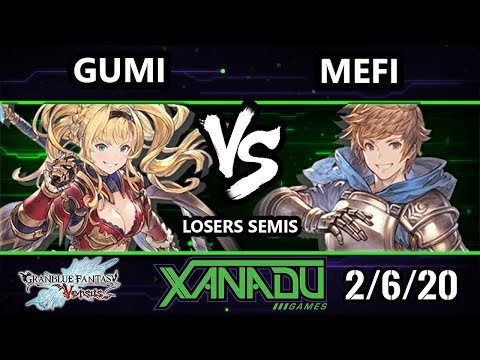 F@X 340 GBFV - GUMI (Zeta) Vs. Mefi (Gran) Granblue Fantasy: Versus Losers Semis