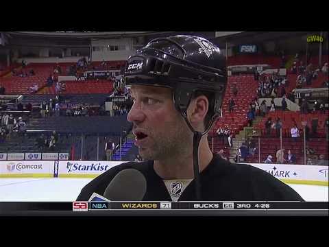 Post Game Interviews: Guerin, Crosby & Malkin (12-23-2009)