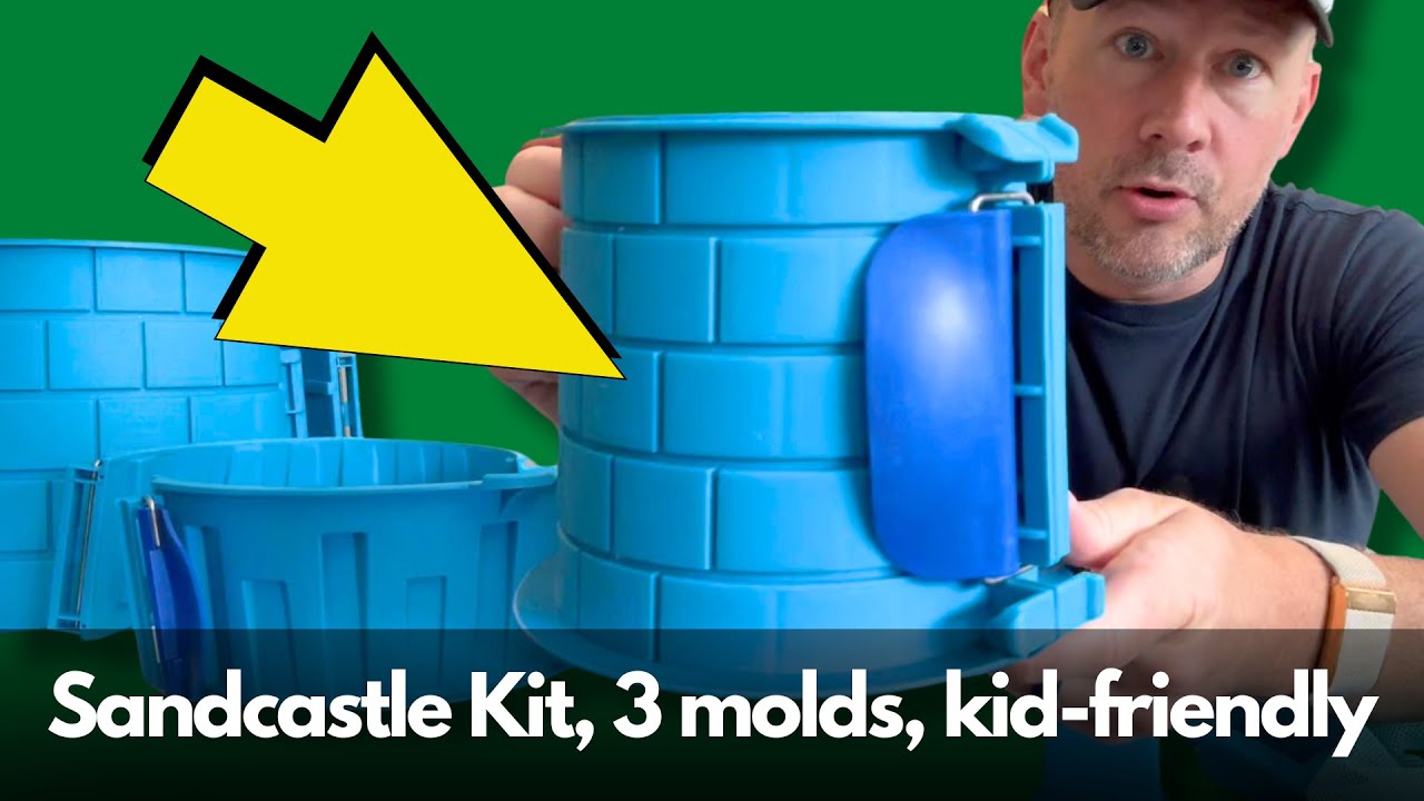 Create a Castle Sandcastle Kit (seen on Shark Tank) 6 piece review