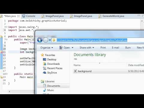 Java Graphics Tutorial 2 Adding Images