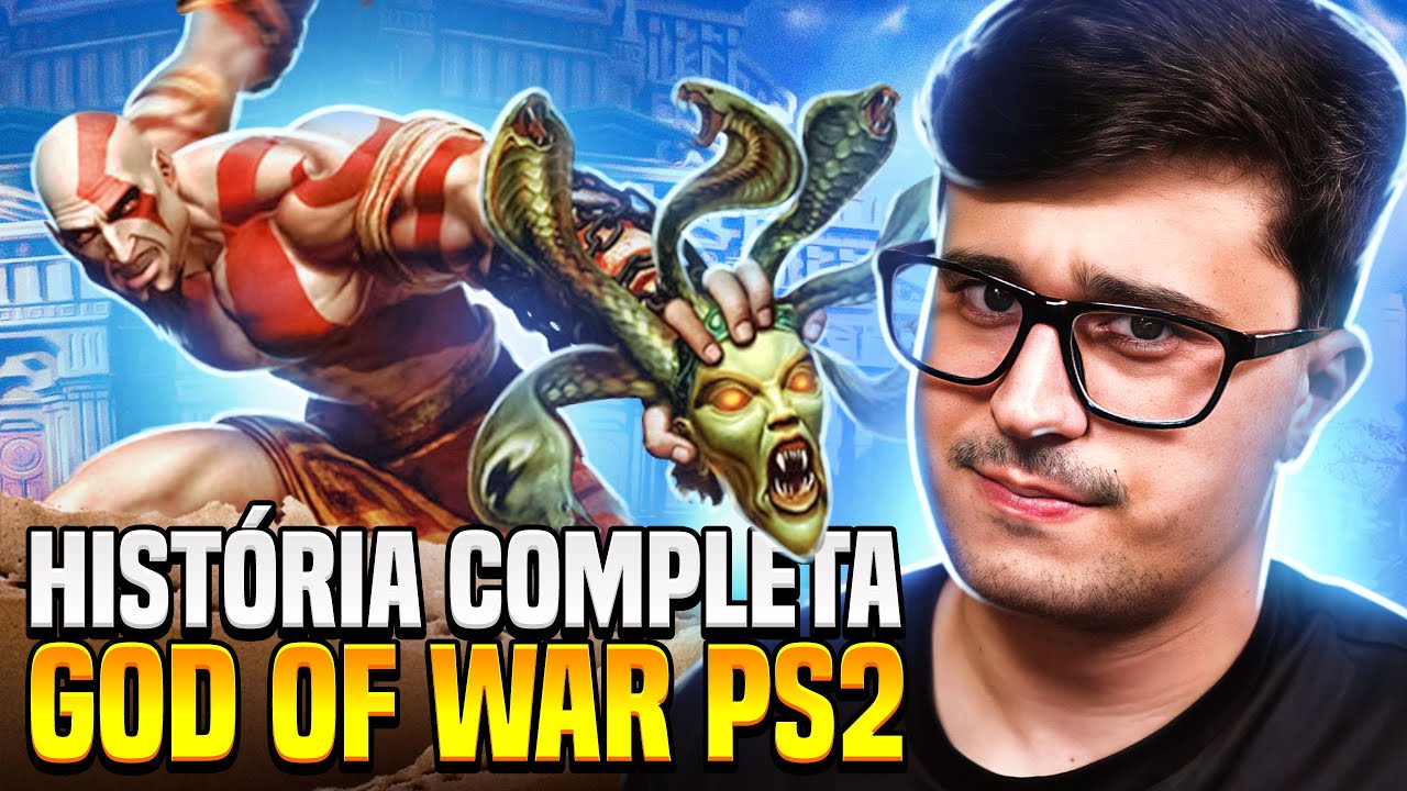 HISTÓRIA COMPLETA DE GOD OF WAR DE PS2