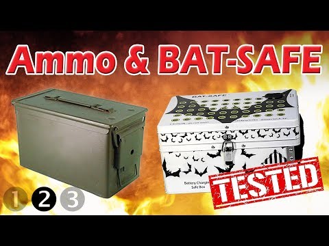 How good are BAT-SAFE and METAL BOXES? LiPo fire true & detailed test (pt. 2/3)