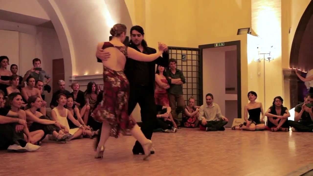 Ariadna Naveira e Fernando Sanchez alla Milonga Sì - 29.10.2013