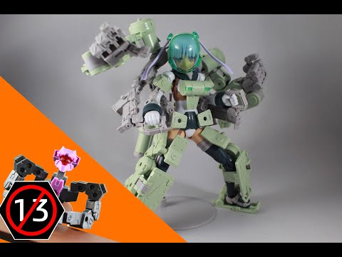 Stop-motion Model Review 001 - Frame Arms Girl: Greifen