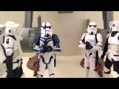 Star Wars return of the Jedi ., scout walker at-st