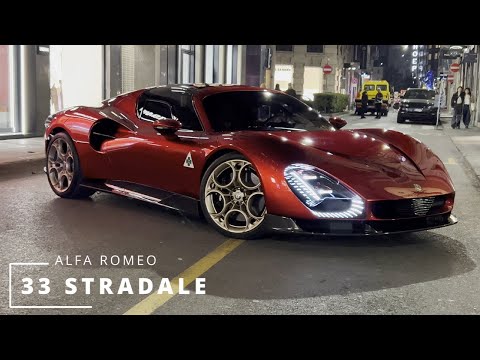 IMPRESSIVE IN LIVE !!! ALFA ROMEO 33 STRADALE