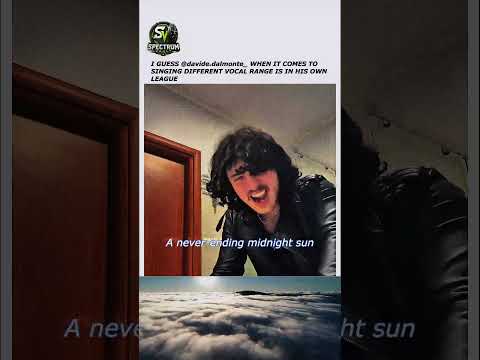 Thumbnail for Davide Dalmontevocal range is INSANE | ZARA LARSSON’s VOCAL CHALLENGE "MIDNIGHT SUN"  #shorts #viral by Midnight