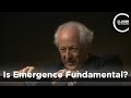 George F. R. Ellis - Is Emergence Fundamental?