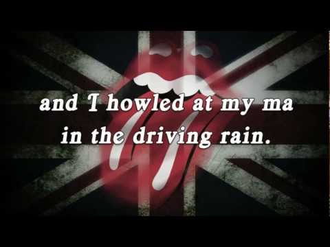 The Rolling Stones - Jumpin' Jack Flash (Lyrics)
