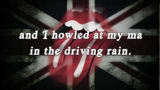 The Rolling Stones - Jumpin' Jack Flash (Lyrics)
