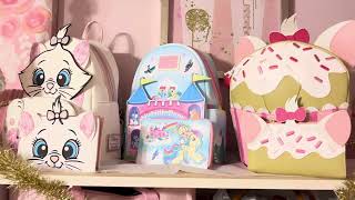 Loungefly Aristocats Marie and My little pony backpacks