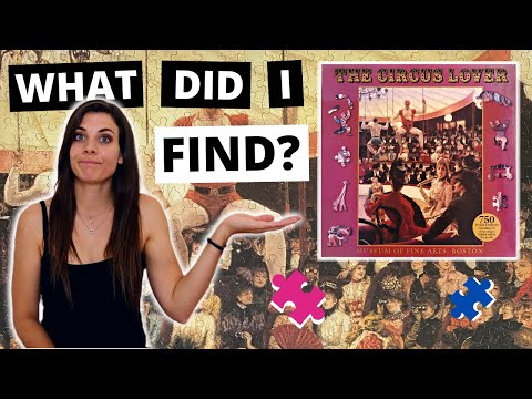 I found a RARE VINTAGE Puzzle | The Circus Lover