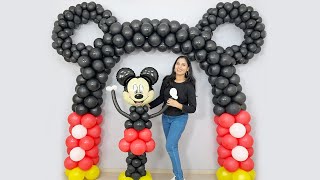 Mickymouse Theme Balloon Decoration