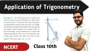 Class 10th Example 2 CH 9 || Some Applications Of Trigonometry || NEW NCERT || CBSE BY RAJEEV SIR