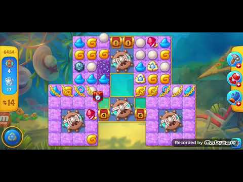 fishdom gameplay / level 6454 / It is like the ads? / thank you 피쉬돔 / 모바일 게임 / 중독성 있는 게임