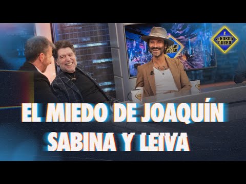 ¿Sienten miedo Sabina y Leiva antes de cada concierto? - El Hormiguero