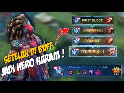 Kekuatan Hero Alpha Setelah Di Buff Sakit Parah | Build Alpha Tersakit 2021 - Mobile Legends