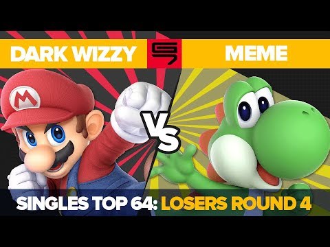 Dark Wizzy vs Meme - Ultimate Singles: Top 64 Losers Round 4 - Genesis 7 | Mario vs Yoshi