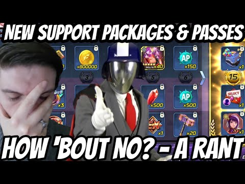 New KoFAS Support Passes & In Shop Packages: Rant - The King of Fighters Allstar