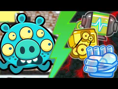 Kannst du Bad Piggies OHNE Strom komplett durchspielen?! | FINALE