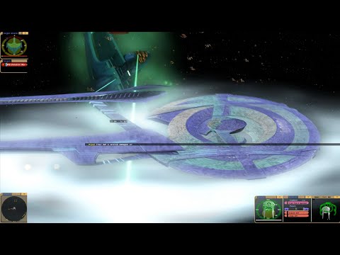 Kirk Class 32nd Century Connie Wrecks Romulan DS9 Fleet