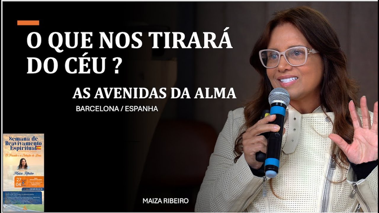 O QUE NOS TIRARÁ DO CÉU ? / TEMA 1 - AS AVENIDAS DA ALMA / BARCELONA - ESPANHA 2024