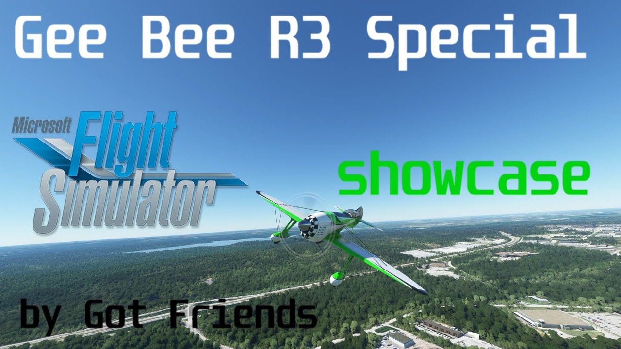Got Friends - Gee Bee R3 Special para MSFS