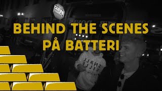 MASKINEN &#39;BATTERI&#39; (behind the scenes)