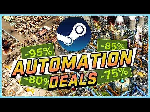 10 BEST Factory Builders in The Steam Sale!