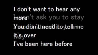 Eagles I Don't Want To Hear Any More Lyrics