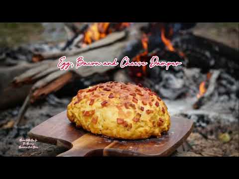 Lagerfeuer-Dampfer (Speck und Käse)