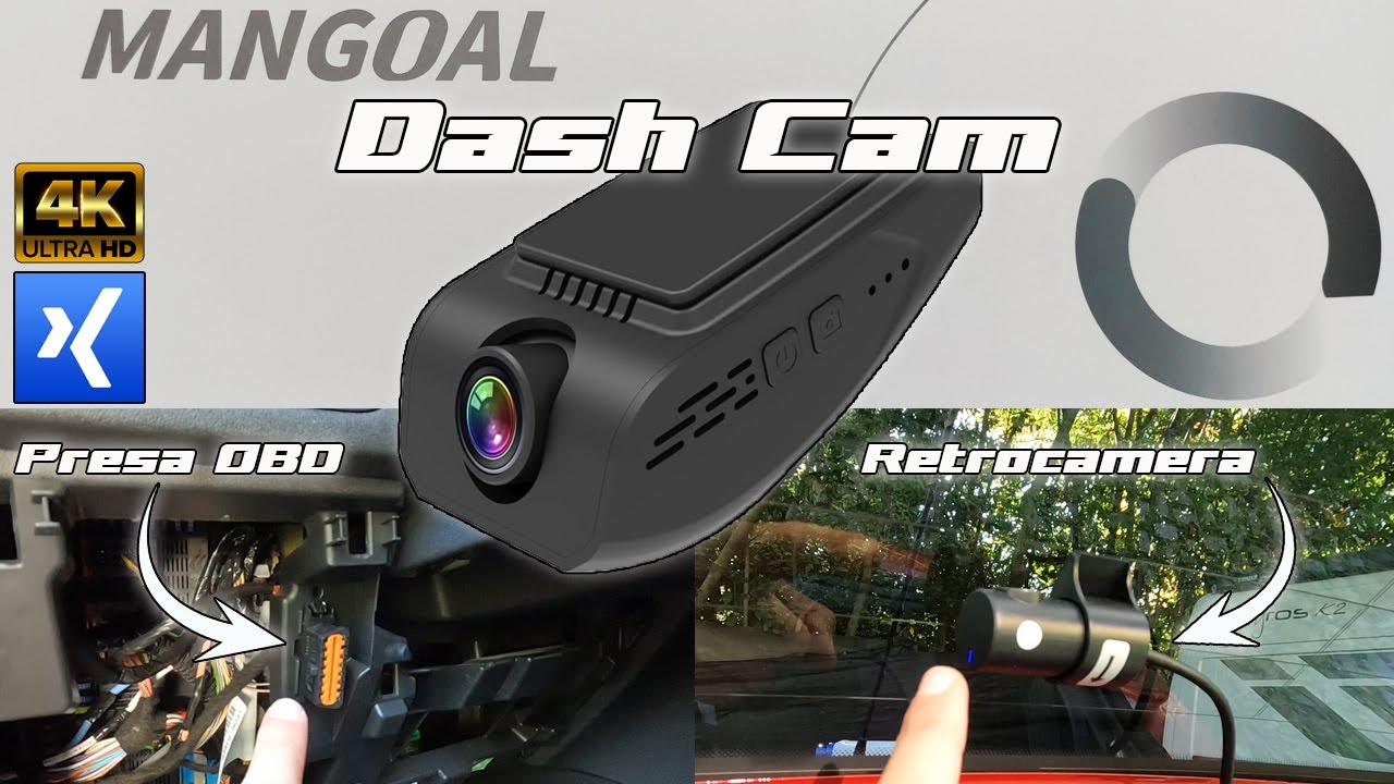 Tutorial INSTALLAZIONE DASH CAM - Dash Cam MANGOAL 4K