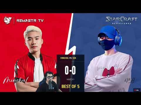 STARCRAFT FASTEST COREANO 🇰🇷 458 vs MINCHUL 🇰🇷 | M09·Bo5·R1