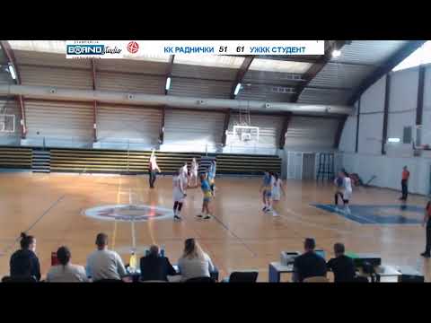 1ZLS 4. kolo / ŽKK Radnički - UŽKK Student