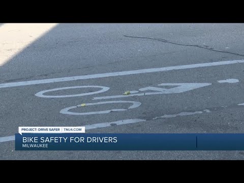 Milwaukee drivers can face $100 ticket for driving on bike lanes
