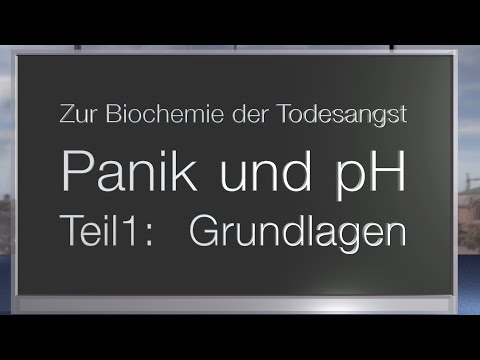 Panik und pH - zur Biochemie der Todesangst. Teil 1: Grundlagen des Säure-Basen-Haushaltes