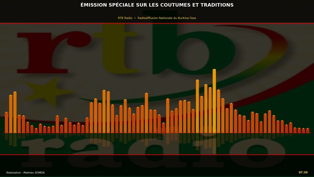 EMISSION SPECIALE COUTUMES TRADITIONS : un héritage transmis de génération en génération.
