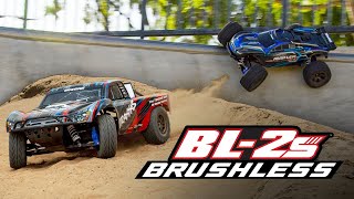 Traxxas Rustler 1:10 BL-2s 4WD RTR modrý,