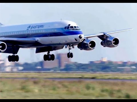 Eastern Airlines Early Jets: Douglas DC-8 White Body Hockey Stick Livery