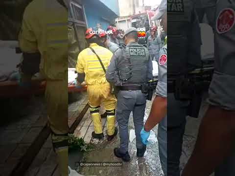 Mulher é resgatada com vida após desabamento de laje na Zona Sul de SP