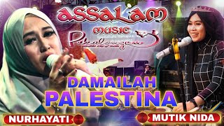 Download lagu Damailah Palestina Cover by Nurhayati || Assalam Musik feat Mutik Nida live  Banyuputih - Batang mp3