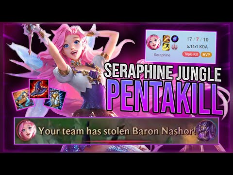SERAPHINE IS NEW BEST AP JUNGLER??? Seraphine Jungle Gameplay!!!
