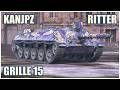 KanJPz 105 WT Ritter Grille 15 WoT Blitz Gameplay