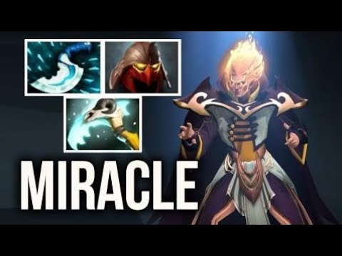 WTF BUILD DOTA2 Invoker God Mode ON by Miracle- 27 kills Gameplay 7.01 Dota 2