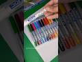 DOMS Brush Pens Soft Tips Blender Pen Blending Technique With Brush Pens Shorts Viral Art