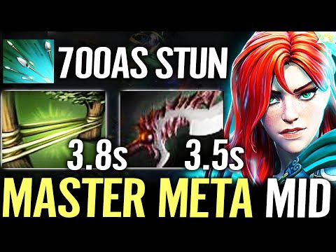 🔥 Master Windranger MID Basher + Daedalus — 700AS 7.3SEC Stun 1ULT 1KILL META Dota 2 Pro