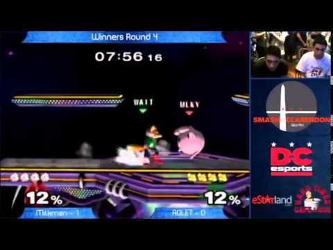 Smash @ Clarendon (8/29/2014) WR4 - Milkman vs. AGLET