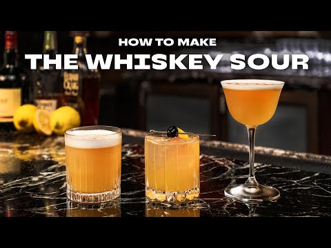 How to Make the Perfect Whiskey Sour for You—3 Different Ways